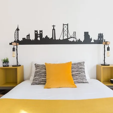 Magnificent Flat With Spectacular Views In Graca Apartman Lisboa