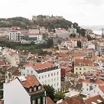 Panoramic Graça Duplex With Castle&river Views *